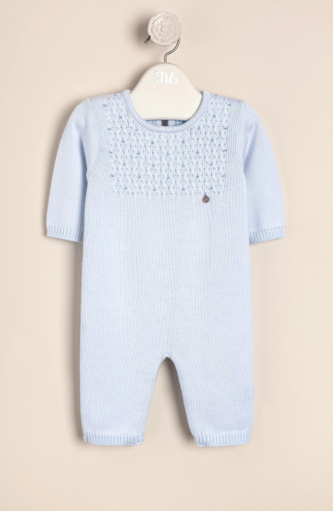 enterito de algodon bord celeste