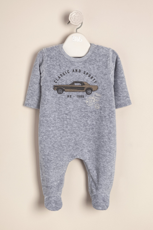 enterito plush classic and sporty gris