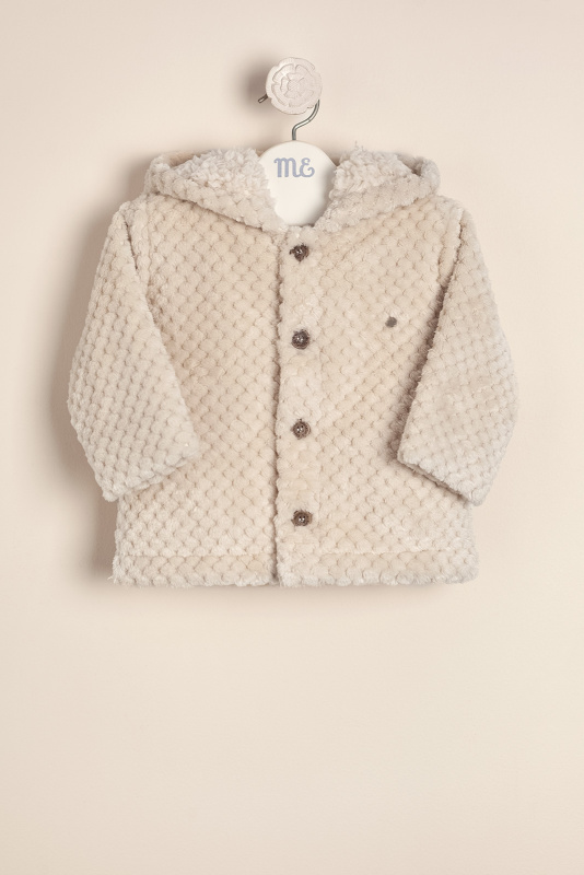 campera forrada pielcita flex beige