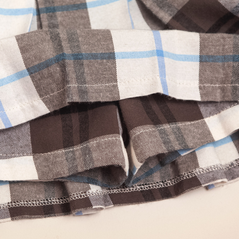 pollera escocesa tableada bond street