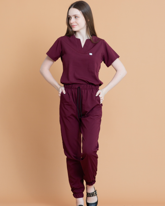 Ambos Victoria bordó