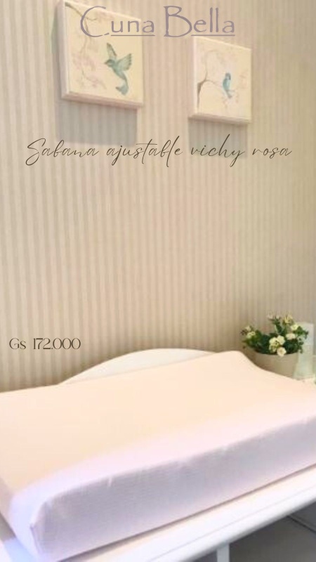 Set de nacimiento tejido bco/rosa