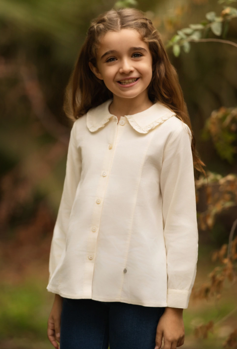 camisa de corderoy idra crudo