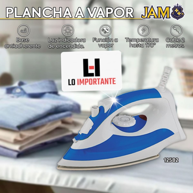 PLANCHA A VAPOR