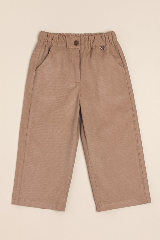 pantalon de corderoy elastizado vison