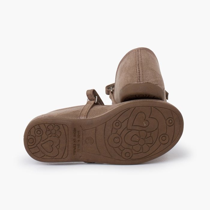 merceditas niña serratex tira adherente taupe