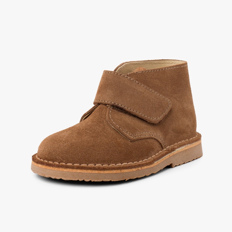 pisacacas niños bota safari topo