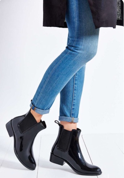 BOTAS CORTAS CHAROL PARA LLUVIA