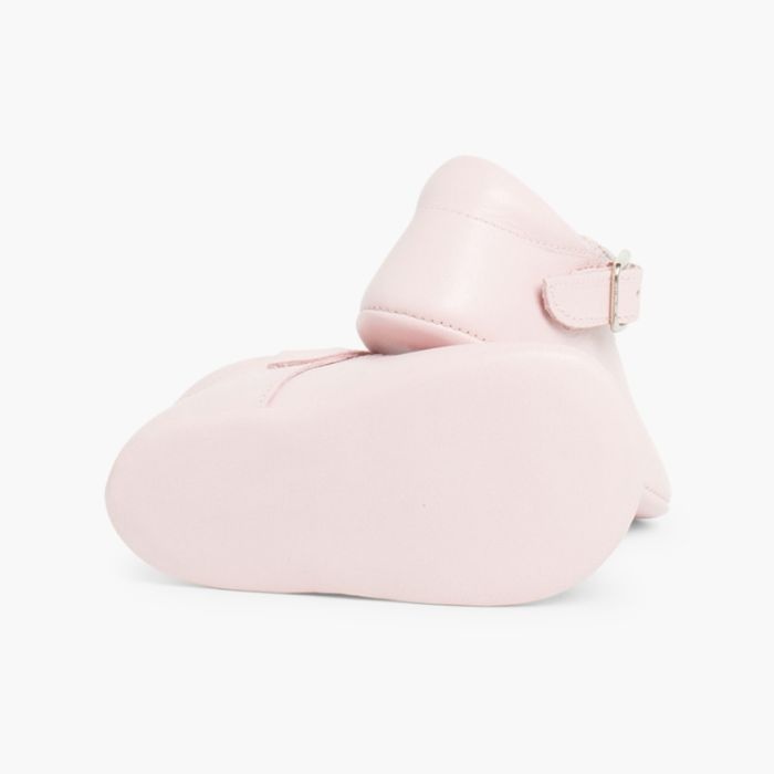 badanitas mercedita bebe piel hebilla rosa