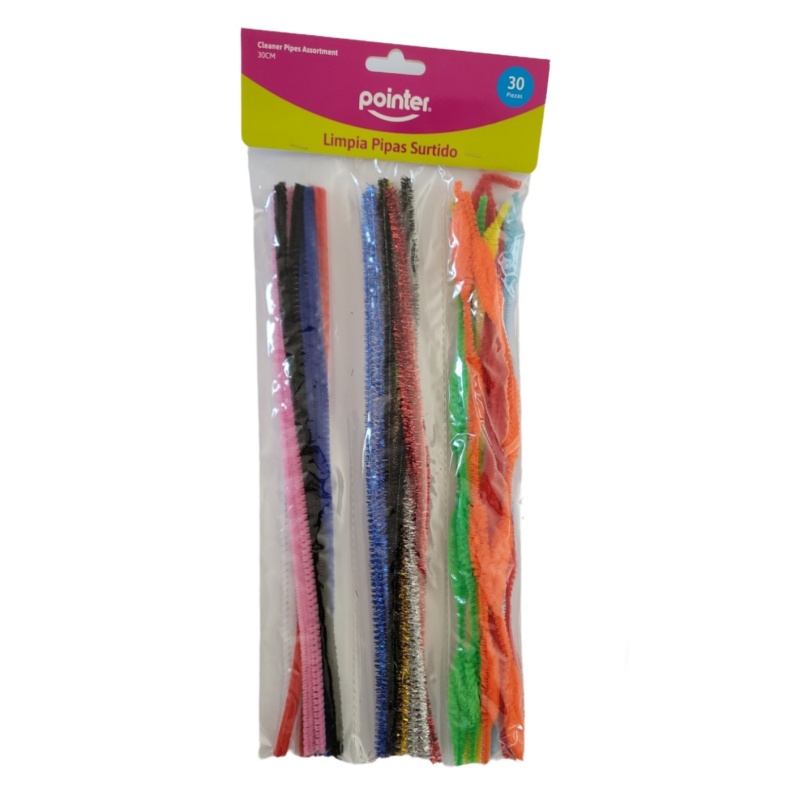 LIMPIA PIPAS SURTIDO POINTER X 10 UNDS