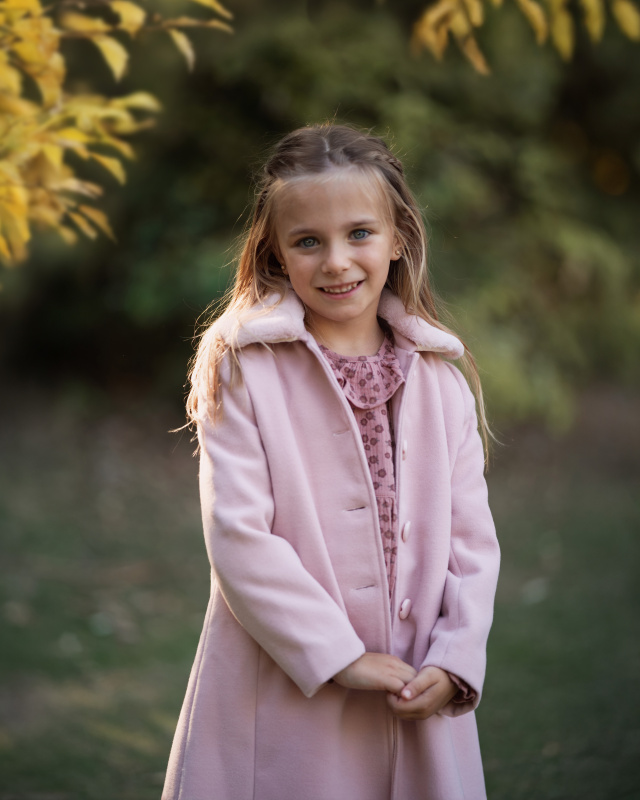 tapado de paño con cuello taylor rosa