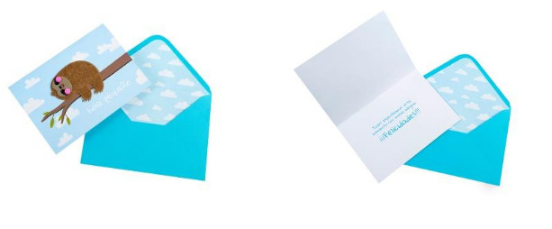 TARJETA BEBE NIÑO VILLAGE