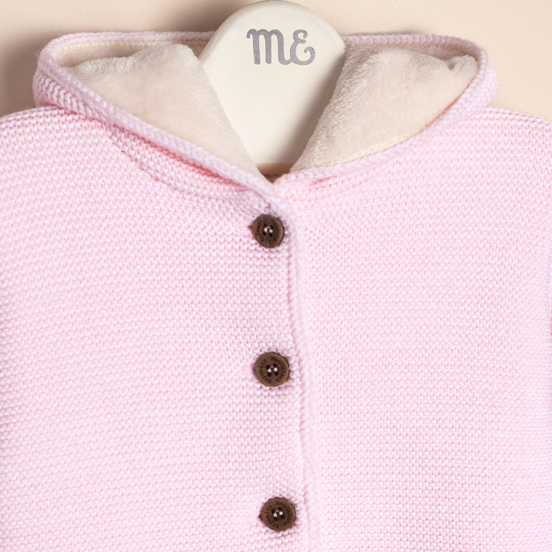campera santa clara pielcita rosa