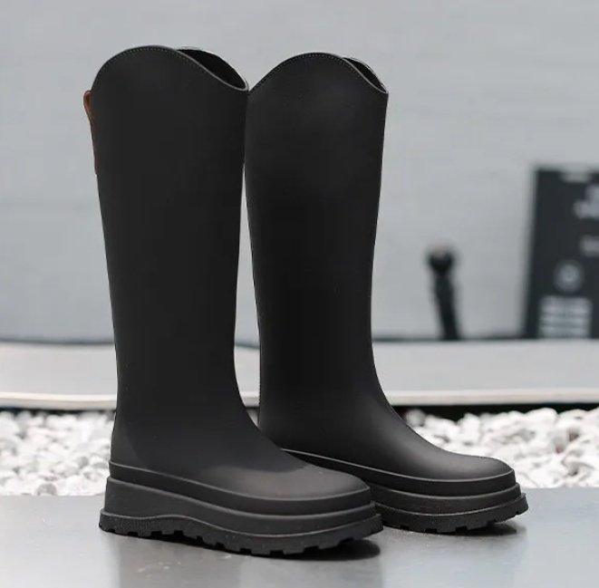 BOTAS ALTAS PARA LLUVIA NEGRO