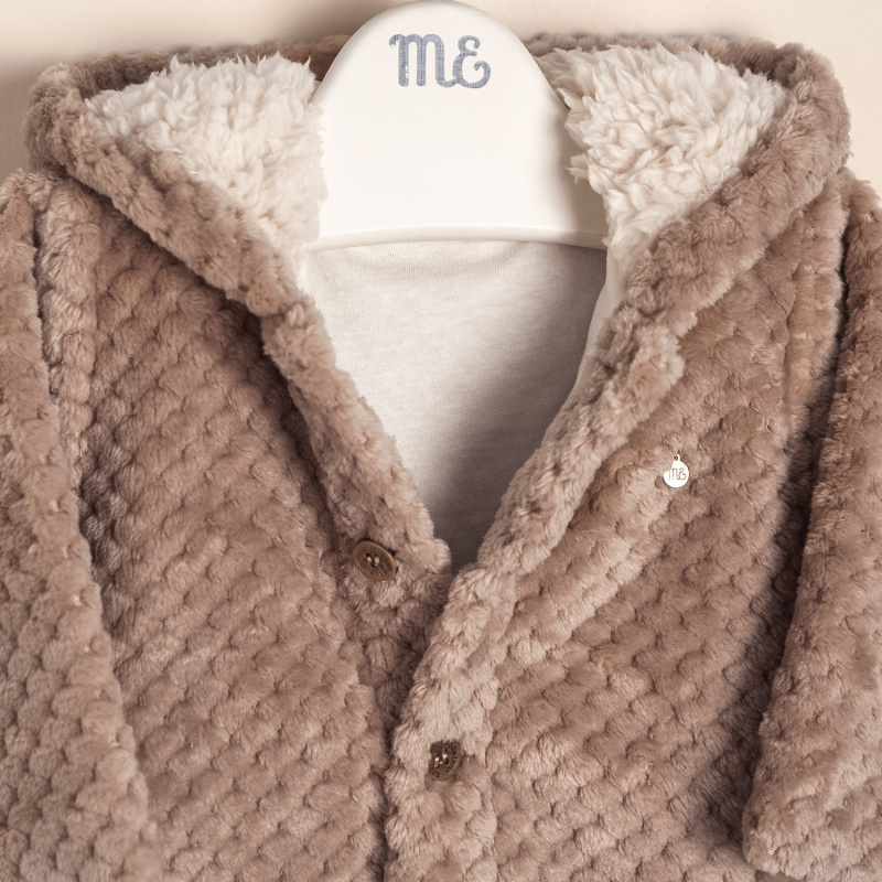 campera forrada pielcita flex vison