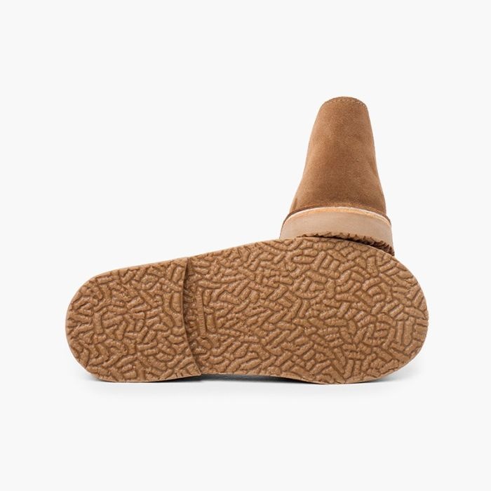 pisacacas niños botas safari cordones topo