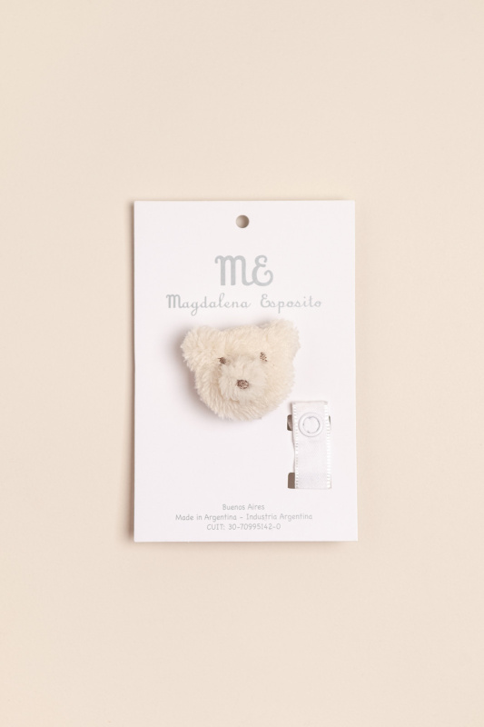 portachupete pielcita natural off white