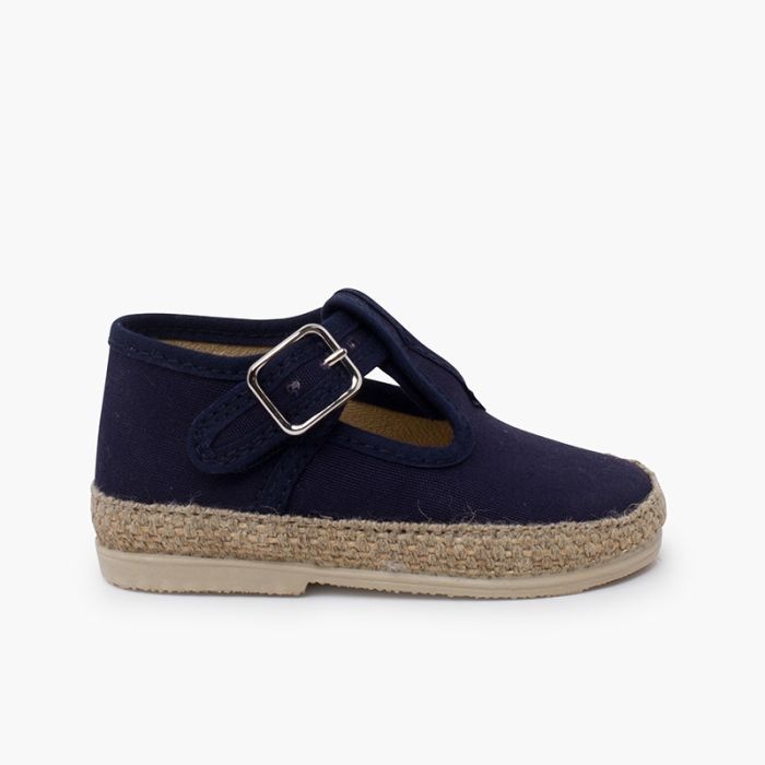 pepito bebe lino y yute hebilla azul