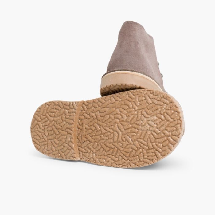 pisacacas niños botas safari cordones gris