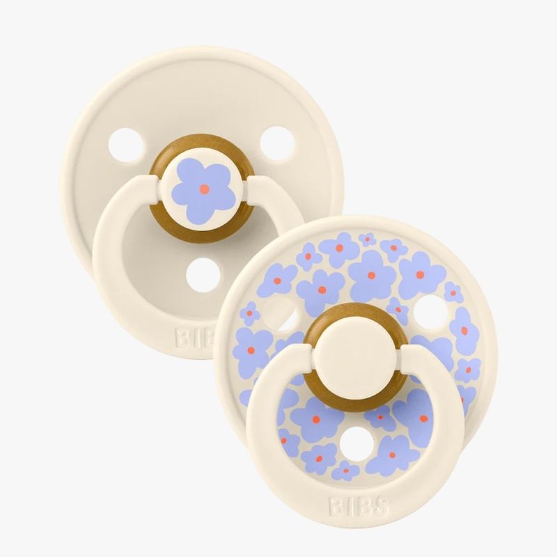 chupete bibs round pacifer size 2 ivory mix