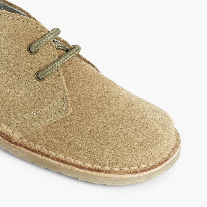 pisacacas niños botas safari cordones arena