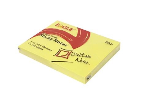 NOTA ADHESIVA EAGLE NEON 75x75