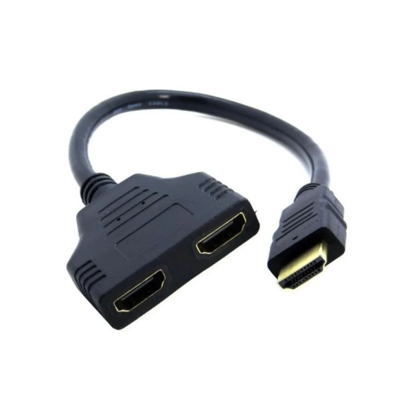 Adaptador splitter HDMI x 2