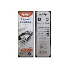 LAPICES DE DIBUJO 6 PZS