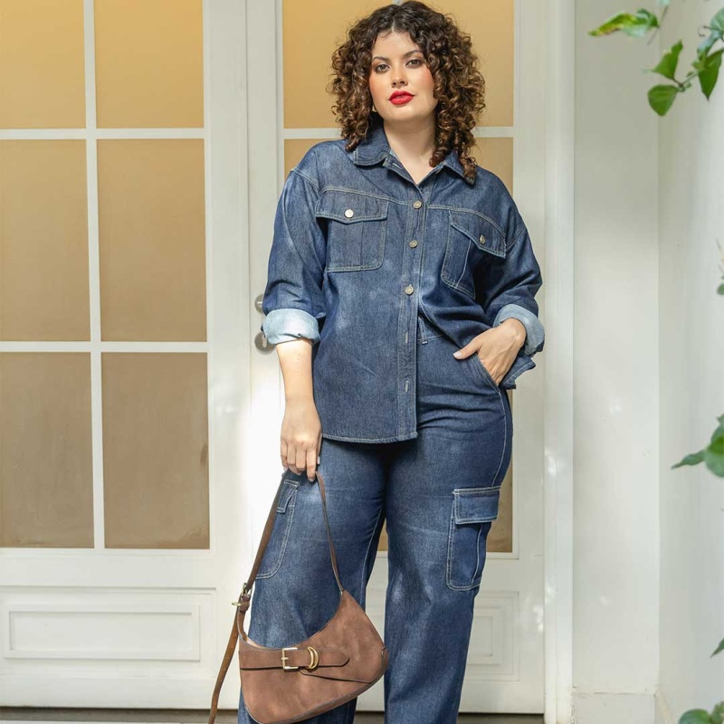 Pantalon Jeans Cargo Cod. 1250110