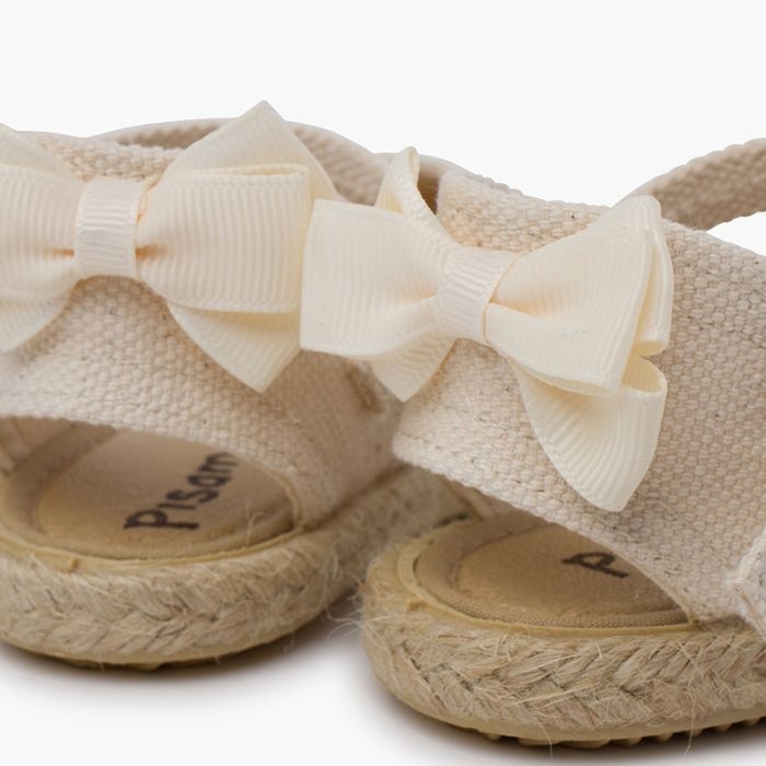 alpargatas ceremonia lazo trasero grosgrain blanco