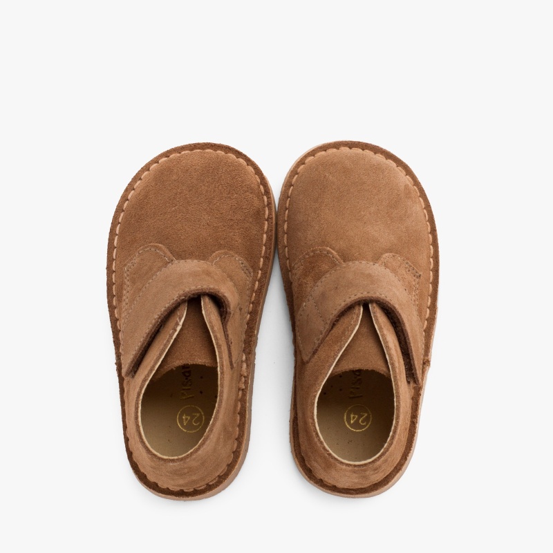 pisacacas niños bota safari topo