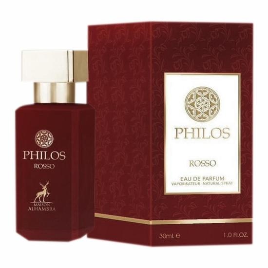 Perfume Philos Rosso Maison Alhambra para Hombres y Mujeres