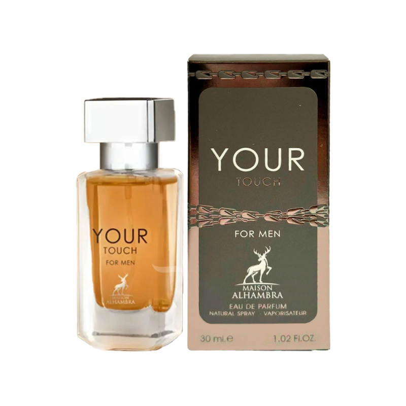 Perfume Your Touch Maison Alhambra para Hombres presentación 30 ml