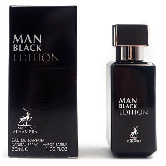 Perfume Man Black Edition Maison Alhambra 30 ml para Hombres