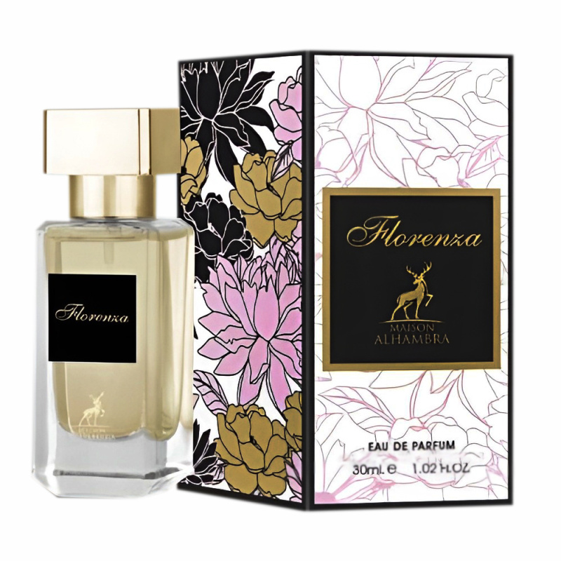 Perfume Florenza de Maison Alhambra para Mujeres, presentación 30 ml