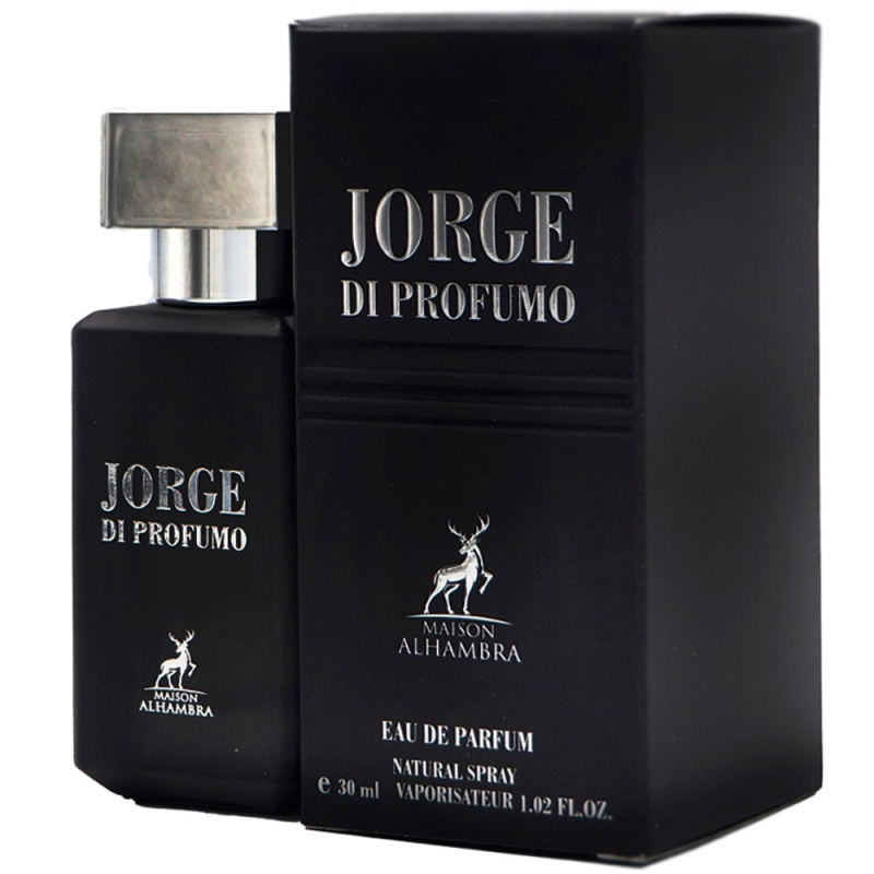 Perfume Jorge di Profumo Maison Alhambra para Hombres, presentación 30 ml