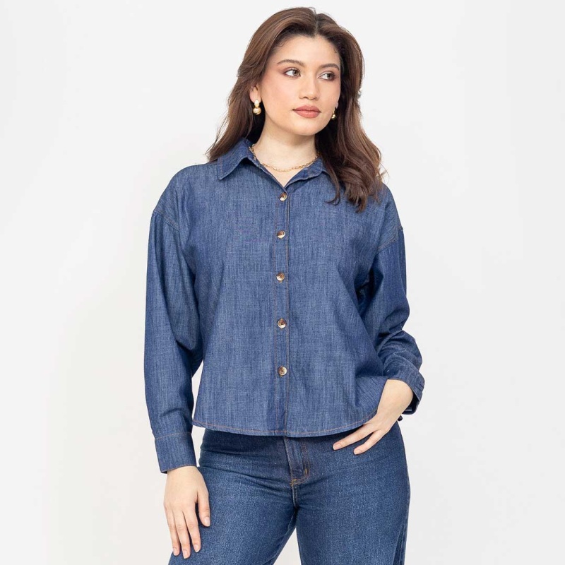 Camisa Jeans Oversize Cod. 1250165