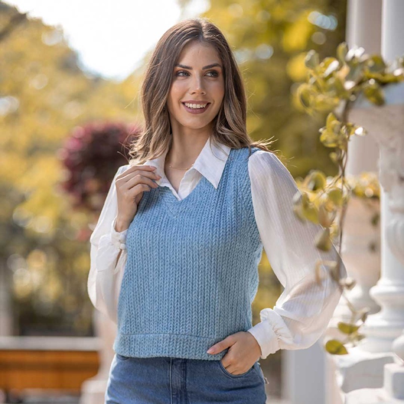 Chaleco Escote V Cod.223192