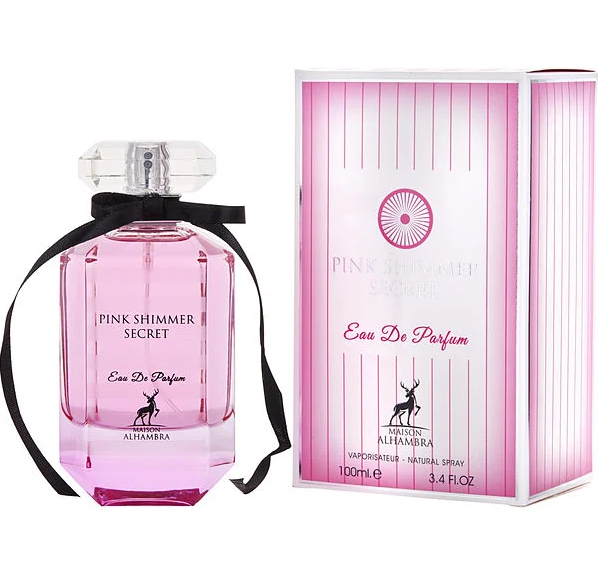 Pink Shimmer Secret Maison Alhambra para Mujeres 100 ml
