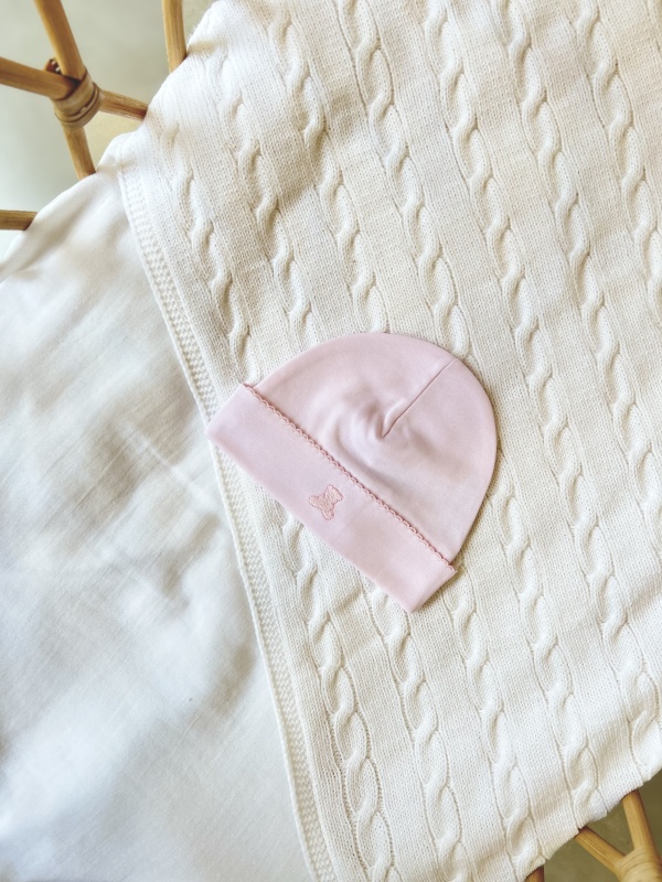 gorro pima basico rosa