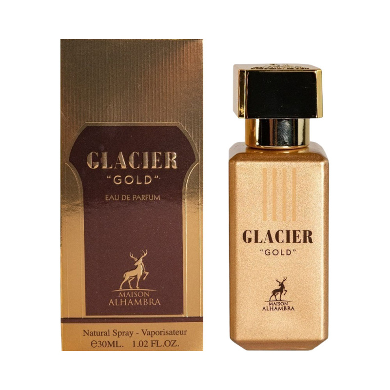 Perfume Glacier "Gold" de Maison Alhambra para hombres y mujeres
