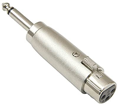 Adaptador xlr HEMBRA a plug MACHO