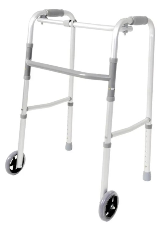 ANDADOR CON RUEDITAS ORTOPEDICO PLEGABLE