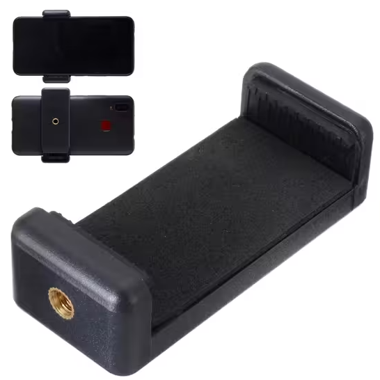 Soporte clip de celular para trípodes