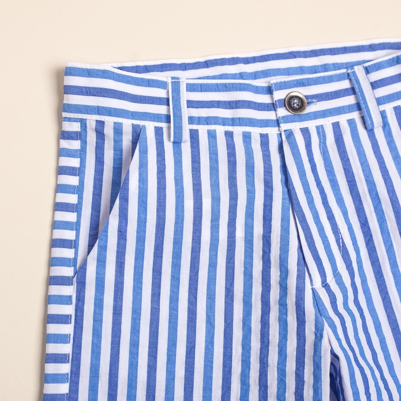 bermuda de cloque rayado cristobal