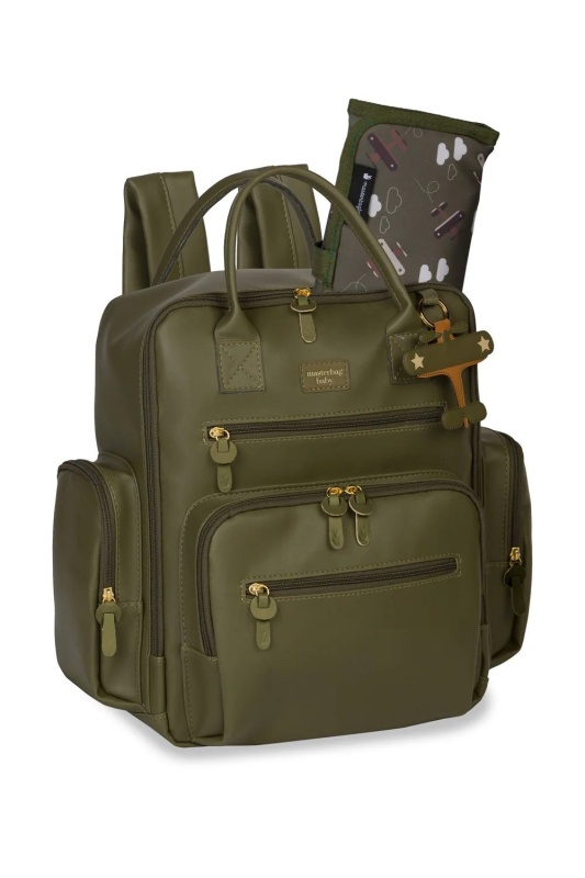 mochila urban avion oliva