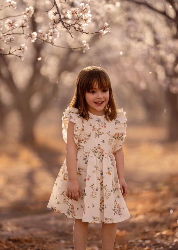 vestido poplin estamp anna