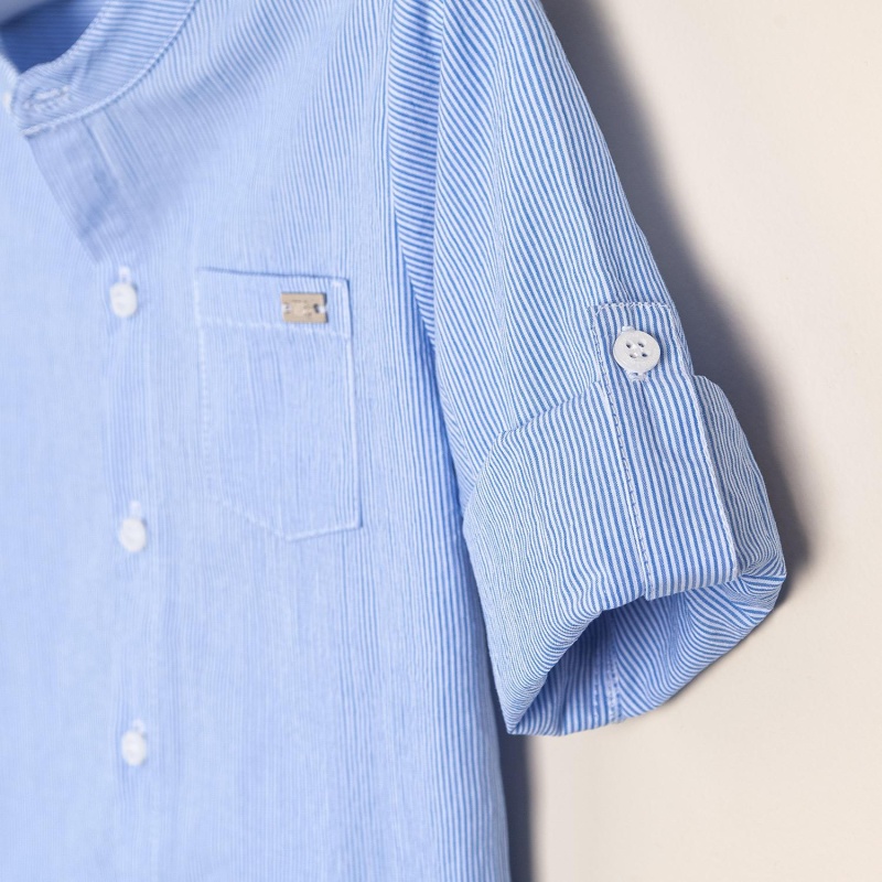 camisa cuello mao agus