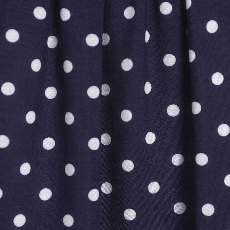 vestido estampado a lunares forrado lolita