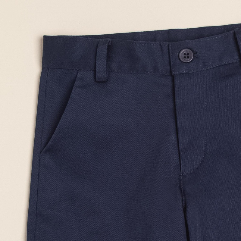 bermuda en gabardina riley azul